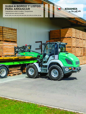 Încărcătoare (pe roți, cu cupă sau furci) Kramer KL14.5