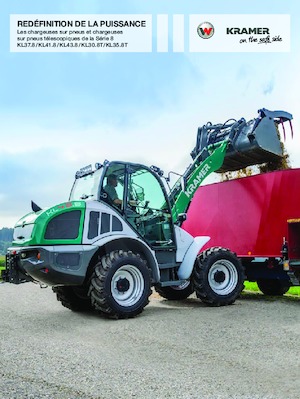 Încărcătoare (pe roți, cu cupă sau furci) Kramer KL35.8T 