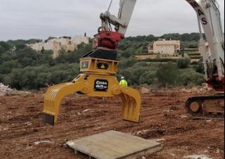 Atașamente Apucătoare de demolare OSA Demolition Equipment GR 10 