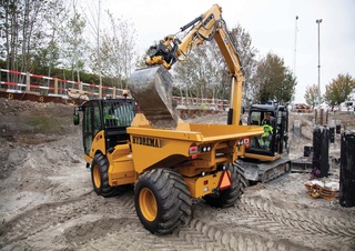 Autobasculante articulate Hydrema 707G Power+