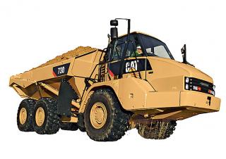 Autobasculante articulate Caterpillar 730
