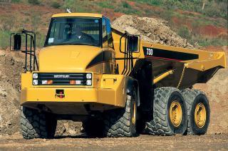 Autobasculante articulate Caterpillar 730