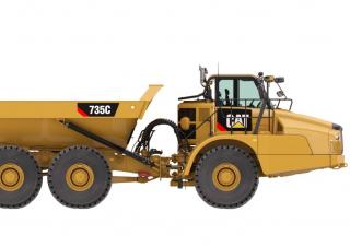 Autobasculante articulate Caterpillar 735C