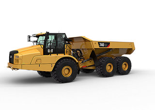 Autobasculante articulate Caterpillar 740