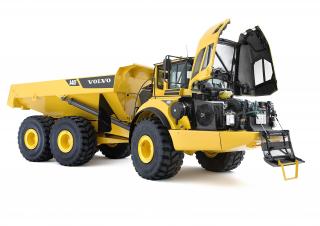 Autobasculante articulate Volvo A40F