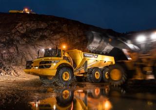 Autobasculante articulate Volvo A45G
