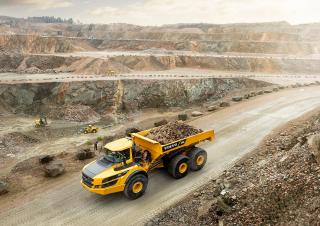 Autobasculante articulate Volvo A45G 