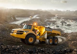 Autobasculante articulate Volvo A45GFS 