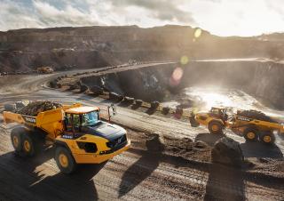 Autobasculante articulate Volvo A60H