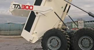 Autobasculante articulate Terex TA 300