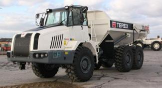Autobasculante articulate Terex TA 300