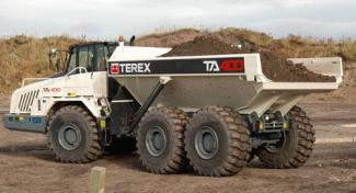 Autobasculante articulate Terex TA 400