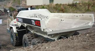 Autobasculante articulate Terex TA 400