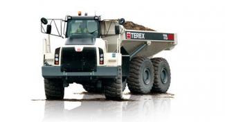 Autobasculante articulate Terex TA 400