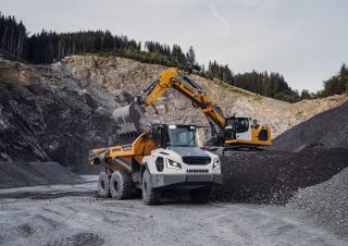 Autobasculante articulate Liebherr TA 230 Litronic