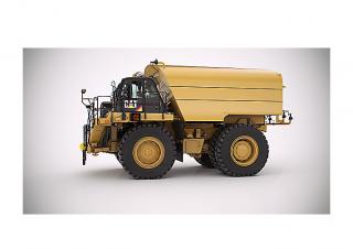 Basculante rigide Caterpillar 772G WTR Bare chassis