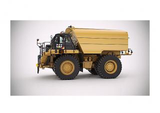 Basculante rigide Caterpillar 777G WTR Bare chassis