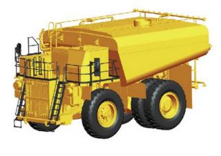 Basculante rigide XCMG XDE100S