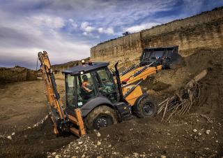 Buldoexcavatoare Case 580ST 