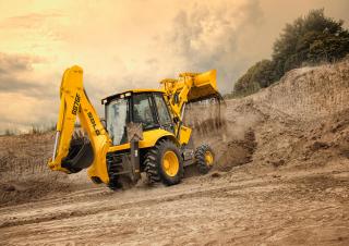 Buldoexcavatoare SDLG B876F 