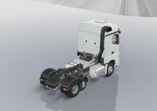Camioane Capete tractor Mercedes-Benz Actros 2442 LS 6x2