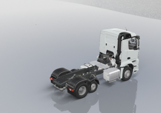 Camioane Capete tractor Mercedes-Benz Actros 2527 LS 6x2