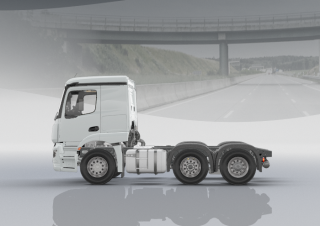 Camioane Capete tractor Mercedes-Benz Actros 2543 LS 6x2