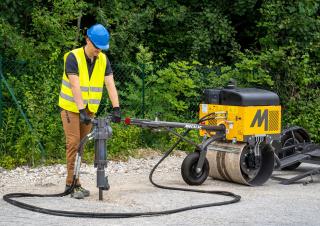 Cilindri Cilindri vibratori în tandem Mecalac MBR71