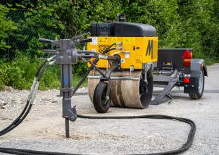 Cilindri Cilindri vibratori în tandem Mecalac MBR71