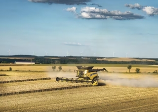 Combine agricole New Holland CR9.90 12.5 
