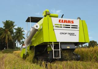 Combine agricole Claas Crop Tiger 30 Terra Trac