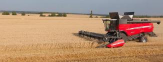 Combine agricole Massey Ferguson Delta 9380