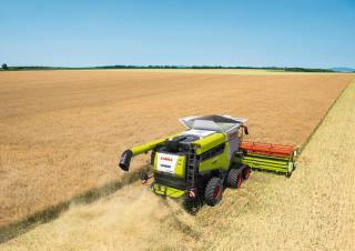 Combine agricole Claas Lexion 6800 TerraTrac 