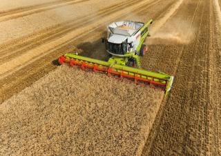 Combine agricole Claas Lexion 750