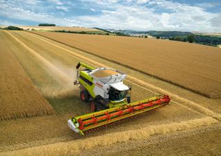 Combine agricole Claas Lexion 7500 TerraTrac 