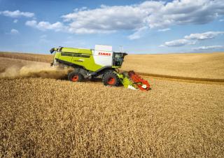 Combine agricole Claas Lexion 760
