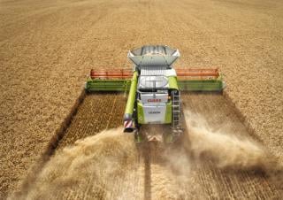 Combine agricole Claas Lexion 760 TerraTrac