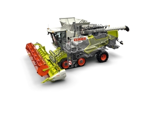 Combine agricole Claas Trion 650 Terra Trac