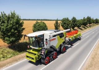 Combine agricole Claas Trion 650 Terra Trac