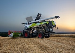 Combine agricole Claas Trion 720   