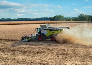 Combine agricole Claas Trion 740
