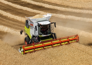 Combine agricole Claas Trion 750   