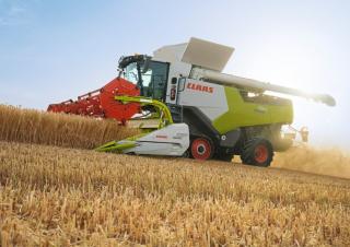 Combine agricole Claas Trion 750 Terra Trac   