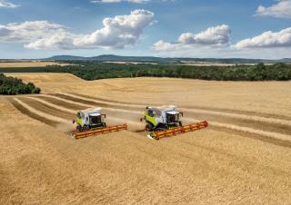 Combine agricole Claas Trion 760   