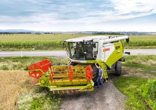 Combine agricole Claas Tucano 570