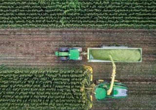 Combine de recoltat furaje 4-WD John Deere 9800 
