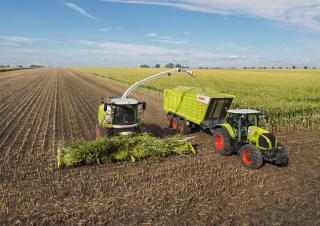 Combine de recoltat furaje 4-WD Claas Jaguar 960