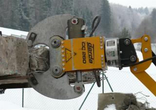 Atașamente Concasoare de beton Darda CC260 
