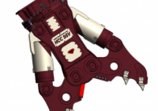 Atașamente Concasoare de beton Hydra Ram HCC-72V*
