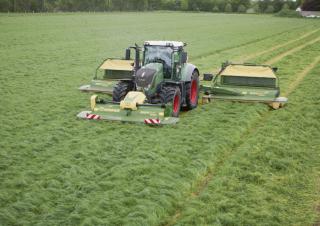 Cositori combinate cu discuri, cu tambur de condiționare Krone EasyCut B 1000 CV 